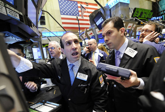 Gallery 21 January 2009: New York, US: Traders on the floor of the New York Stock Exchange
