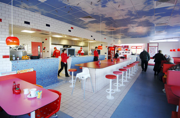 Gallery Little Chef Revamp: Little Chef dining area