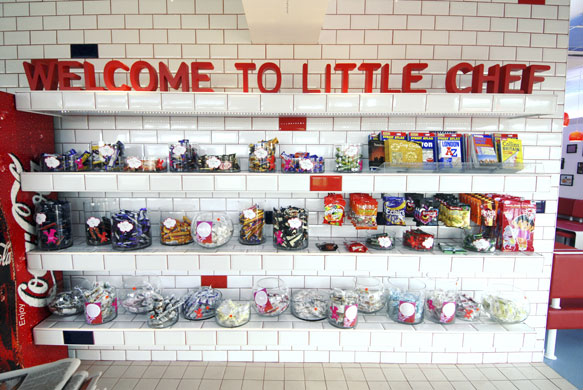 Gallery Little Chef Revamp: Little Chef retail area