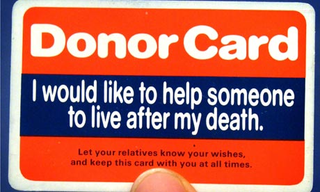 Donor Card Uk