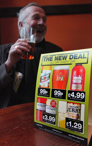 Gallery Business week: Pub chain lowers price of beer to 99p a pint