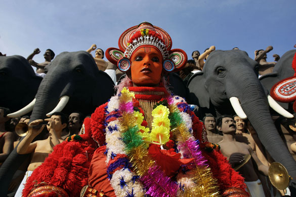 Gallery 24 hours : A traditional dancer from  Kerala 