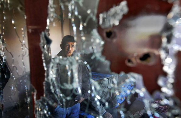 Gallery 24 hours : Damaged housing in Gaza strip