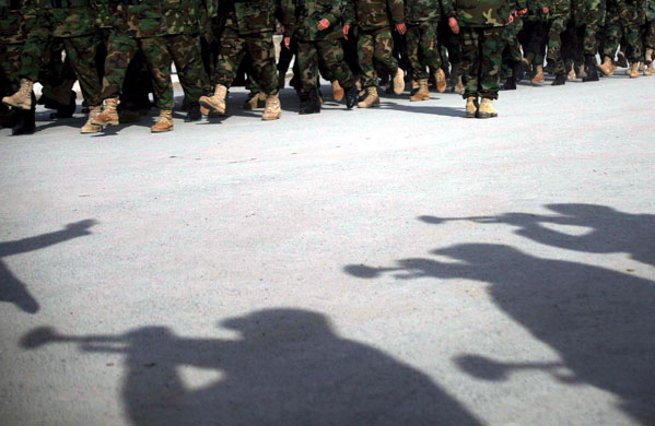 Gallery 24 hours : Afghan National Army graduation ceremony in Kabul