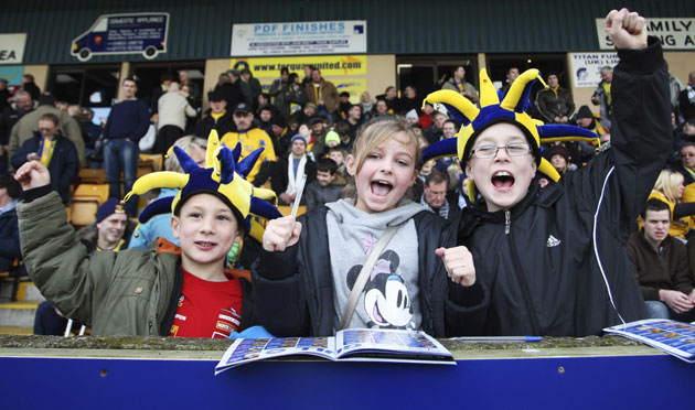 Gallery Saturday's FA Cup action: Torquay United v Coventry City
