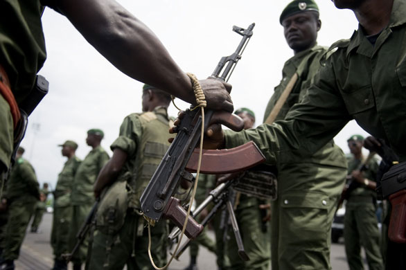 Gallery 24 hours in pictures: Congolese soldiers 