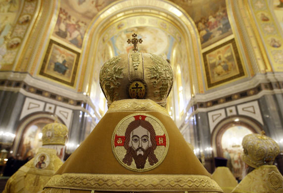 Gallery 24 hours in pictures: Russian Orthodox cleric