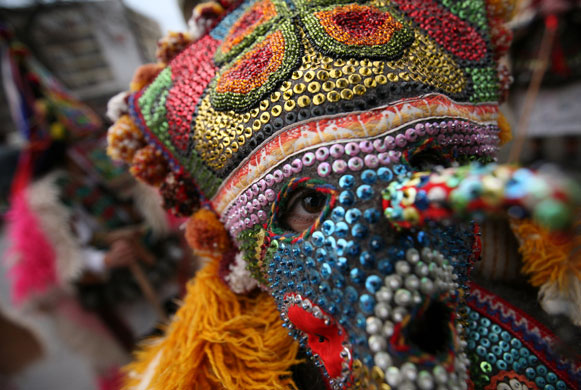 Gallery 24 hours in pictures:  international Festival of Masquerade  in Bulgaria