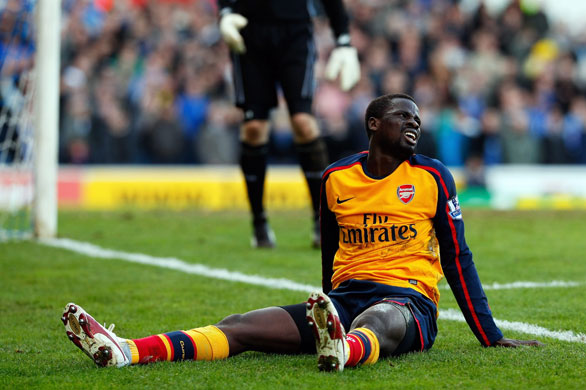 Gallery Cardiff vs. Arsenal: Emmanuel Eboue