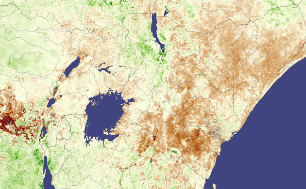 Gallery Satellite eye on Earth: Ten million people could face hunger in Kenya