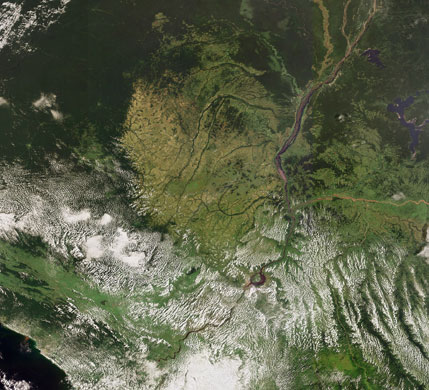 Gallery Satellite eye on Earth: Congo River Basin rainforests