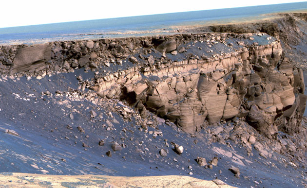 Gallery Mars: Cape St Vincent, one of the cliffs of the Victoria Crater