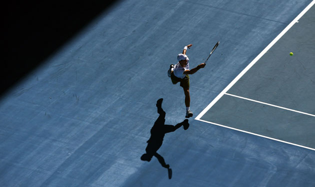 Gallery Aus Open 2009 Day 9: Australian Open 2009 Day 9 27/01/09 Djokovic