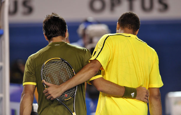 Gallery aus open 2009 day 10: Verdasco and Tsonga