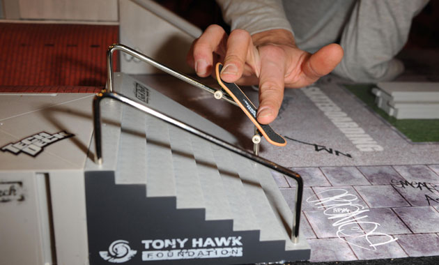 Gallery Toy Fair 2009: The Tech Deck finger board is demonstrated at Toy Fair 2009.