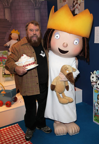 Gallery Toy Fair 2009: Brian Blessed, a new character in The Little Princess, at the Toy Fair.