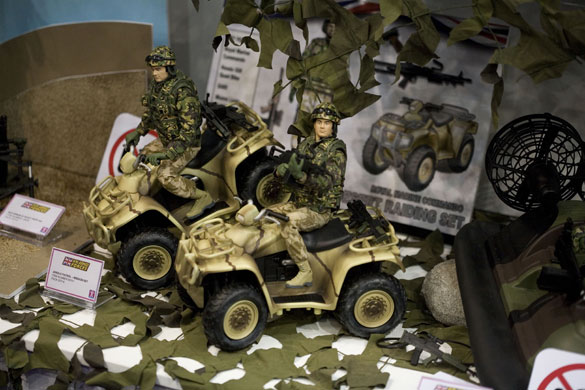 Gallery Toy Fair 2009: A Jungle Patrol Mission set at the Toy Fair 2009.