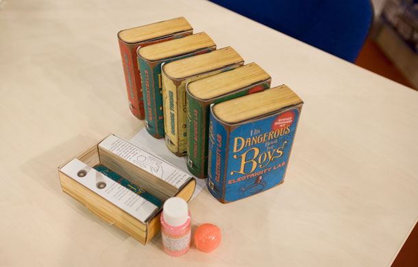 Gallery Toy Fair 2009: Prize-winning Dangerous Book for Boys kit.