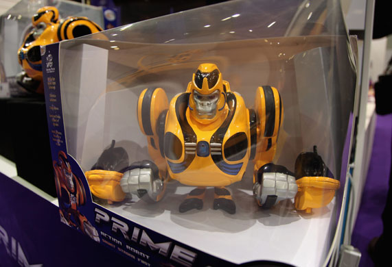 Gallery Toy Fair 2009: Prime 8 robots on display  at The Toy Fair 2009