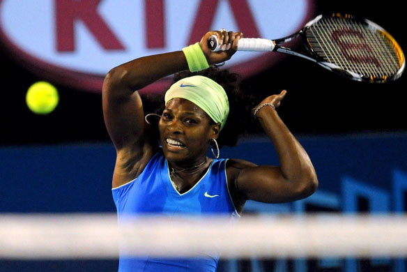 Gallery Australian Open: Serena Williams returns to Elena Dementieva