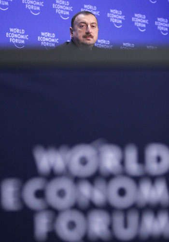Gallery Davos: Ilham Aliyev at the World Economic Forum