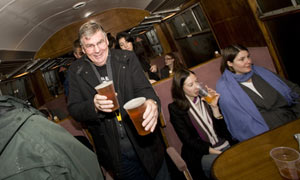 Watercress Line real ale train