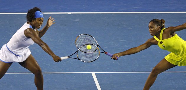 Gallery Aus Open Day 12: Williams play the shot