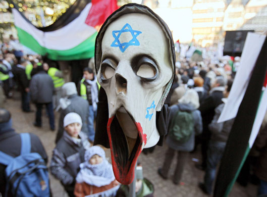 Gallery Protests against Israel: Rally against Israeli attacks on Gaza strip