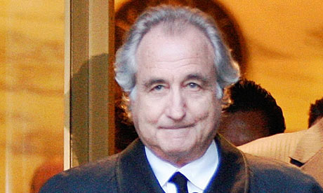 Bernard Madoff leaves U.S. District Court