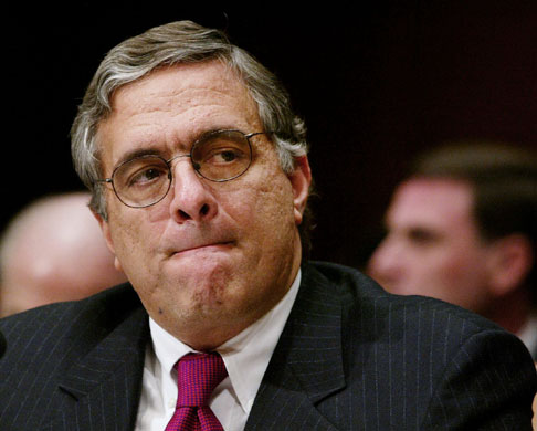 Gallery President George W Bush: Director Of Cia George Tenet Before Testifying On Capitol Hill