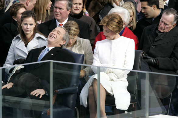 Gallery President George W Bush: US President George W. Bush appears in h