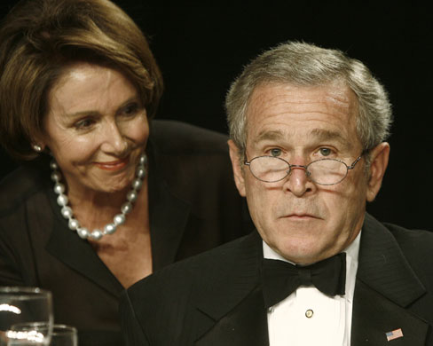 Gallery President George W Bush: USA - President George W. Bush - House Speaker Nancy Pelosi