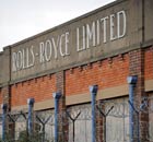 A general view of the former Rolls Royce
