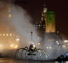 The 50ft-high spider in Liverpool