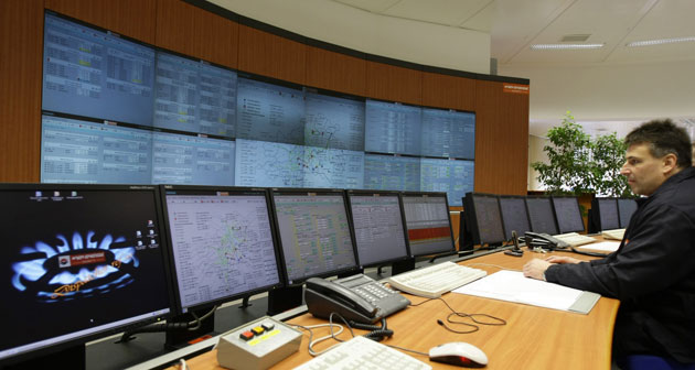 Gallery Russia Ukraine gas row: A Vienna gas employee sits in the control room 