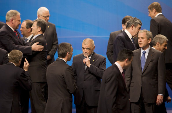 Gallery President George W Bush: US President George W. Bush