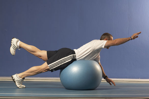 Jamie Staff, Swiss Ball superman