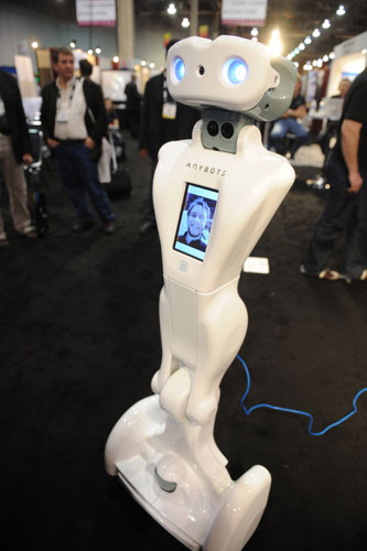 Gallery Consumer Electronic Show: QA telepresence robot