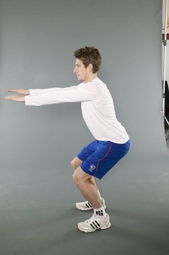 Gallery Strength: swimming: Bill Furniss: squats