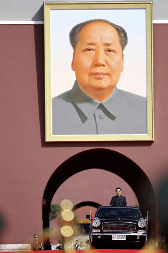 china anniversary : Chinese President Hu  at china anniversary 