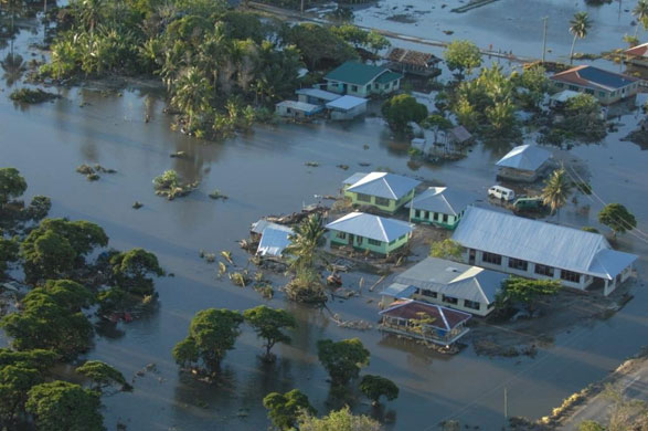 Samoa: Areas of devastation in Samoa