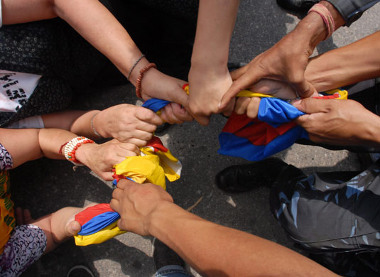 24 hours in pictures: Tibetans protest against China in Nepal 