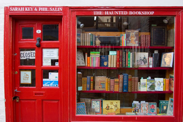 Top secondhand bookshops: Top 10 secondhand bookshops: The Haunted bookshop in Cambridge