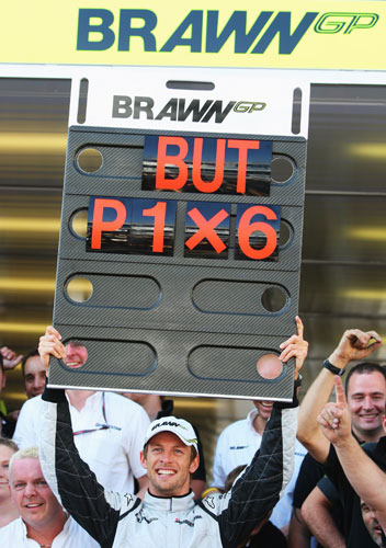 Jenson Button: F1 driver Jenson Button in Turkey