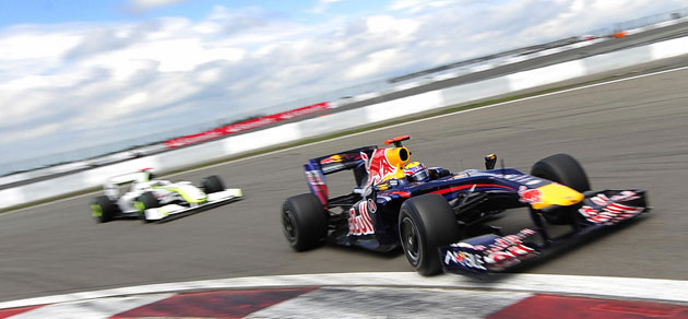 Jenson Button: F1 driver Jenson Button in Germany