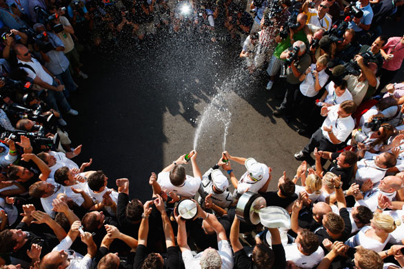 Jenson Button: F1 driver Jenson Button in Italy