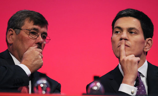 Labour conference 5: Defence Secretary Bob Ainsworth and Foreign Secretary David Miliband 