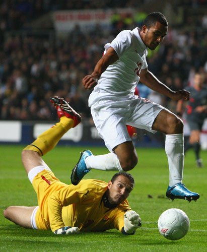 Sport: 24 Hours in Pix: England v FYR Macedonia - UEFA U21 Championship