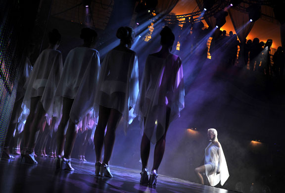 24 Hours in Pictures: Participants of the Miss Plastic Hungary beauty pageant compete in Budapest