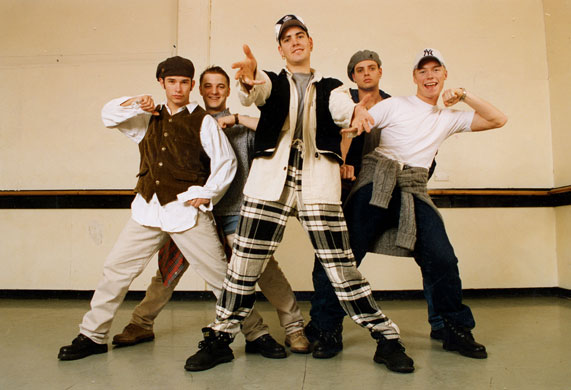 Stephen Gately: Boyzone with Stephen Gately (left)